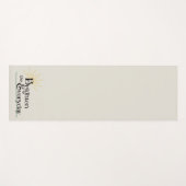 Brighten the Everyday Mindful Calming Minimalist Yogamat (Voorkant (horizontaal))