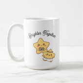 Brighter Together – Cute Couple Mug Gift (Gauche)