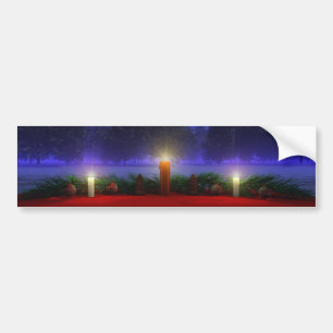 Brighter Vision-kerstBumpersticker Bumpersticker