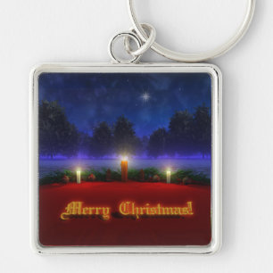 Brighter Vision-kerstSleutelhanger Sleutelhanger
