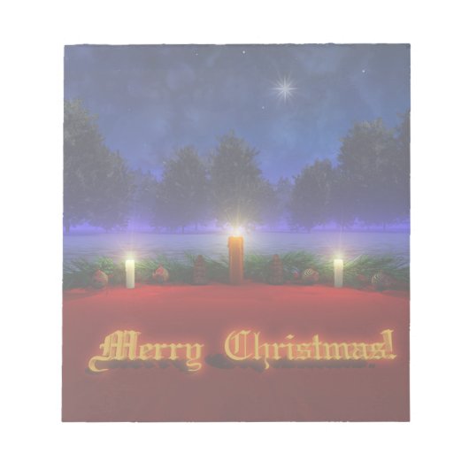 Brighter Vision-Notitieblok voor kerstmis Notitieblok (Voorkant)