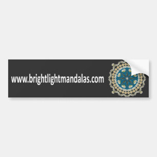 Brightlight Mandalas Bumpersticker