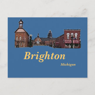 Brighton#56, Brighton, Michigan Briefkaart