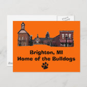 Brighton#56, pooprint, Brighton, MIHome van de.. Briefkaart (Voorkant / Achterkant)