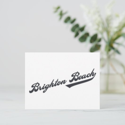 Brighton Beach Briefkaart (Staand voorkant)