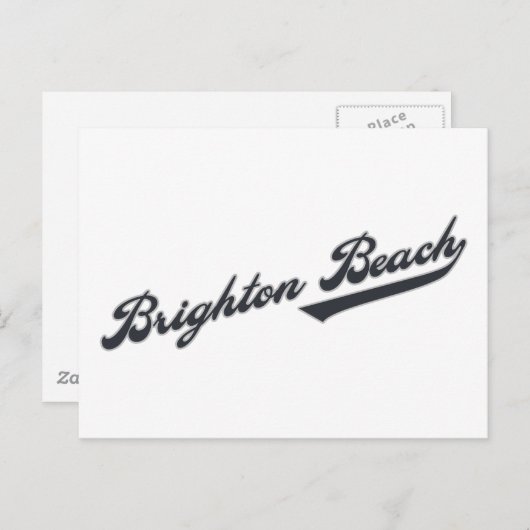 Brighton Beach Briefkaart (Voorkant / Achterkant)