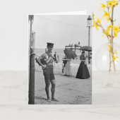 Brighton Beach Lifeguard, begin jaren '00 Kaart (Gele Bloem)