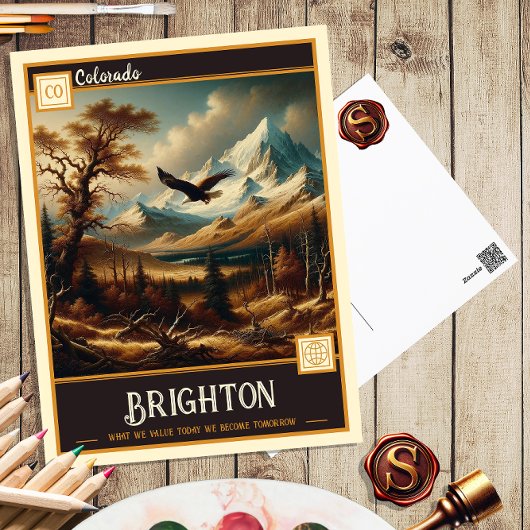 Brighton, Colorado |  BRIEFKAART