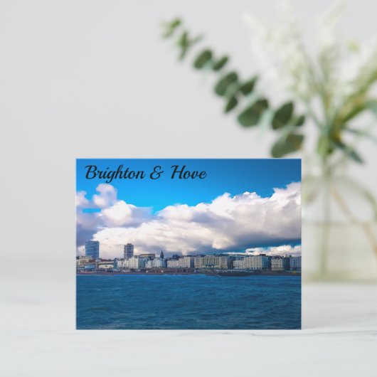 Brighton en Hove Beeldt uit Pier Briefkaart (Staand voorkant)