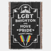 Brighton en Hove Pride Deken (Voorkant Verticaal)
