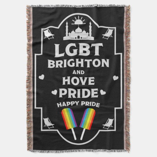 Brighton en Hove Pride Deken (Voorkant Verticaal)