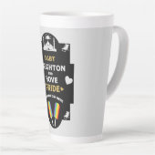 Brighton en Hove Pride Latte Mok (Rechterhoek)