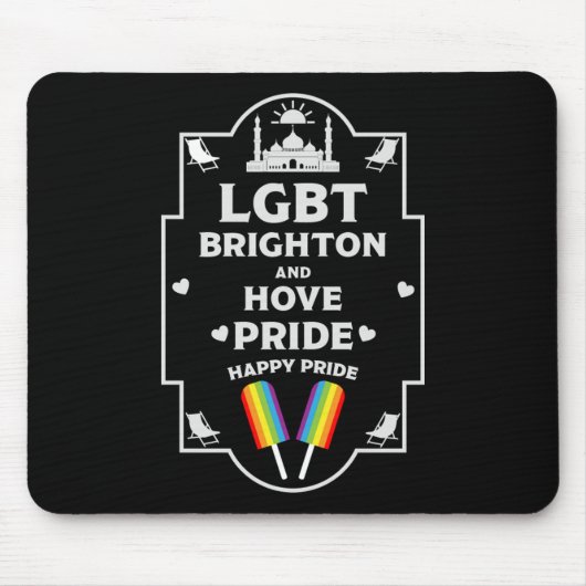 Brighton en Hove Pride Muismat (Voorkant)