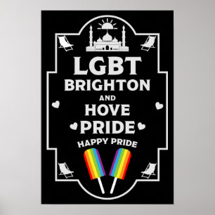 Brighton en Hove Pride Poster