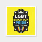 Brighton en Hove Pride Servet (Voorkant)