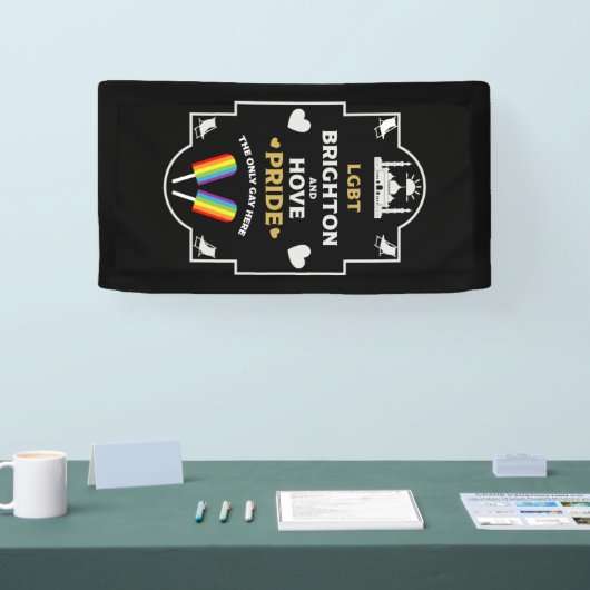 Brighton en Hove Pride Spandoek (Beurs)