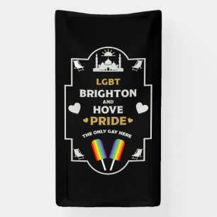Brighton en Hove Pride Spandoek