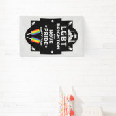 Brighton en Hove Pride Spandoek (Insitu)