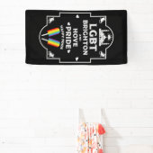 Brighton en Hove Pride Spandoek (Insitu)