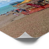 Brighton en Hove Seafront Foto Poster (Hoek)