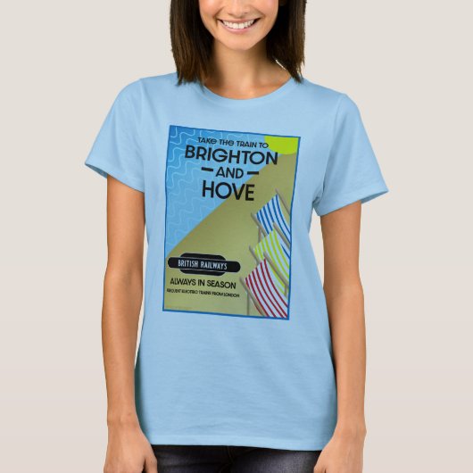 Brighton- en hoventreinen t-shirt (Voorkant)