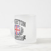 Brighton England Matglas Koffiemok (Voorkant links)