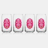 Brighton Gay Pride Blikvorm Glas (Voorkant)