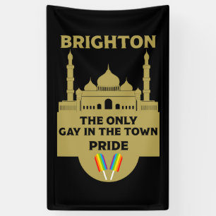 Brighton Gay Pride - Brighton Nederland - LGBT Spandoek