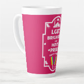 Brighton Gay Pride Latte Mok (Linkerhoek)