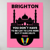 Brighton Gay Pride Poster (Voorkant)