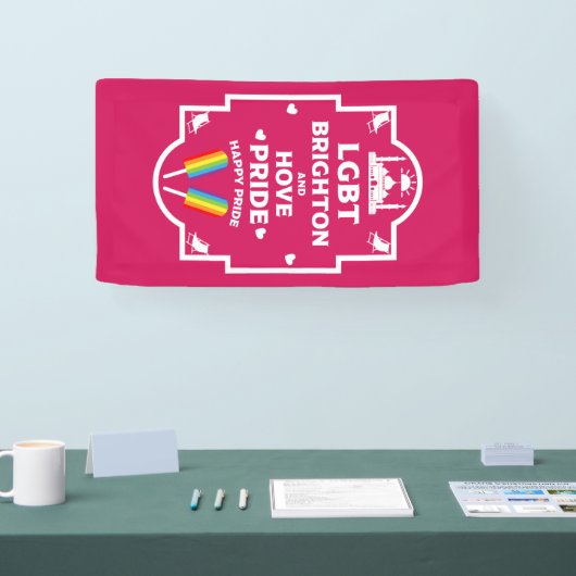 Brighton Gay Pride Spandoek (Beurs)