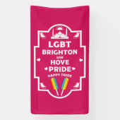 Brighton Gay Pride Spandoek (Verticaal)