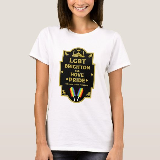 Brighton Gay Pride T-shirt (Voorkant)