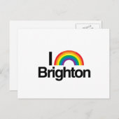 BRIGHTON - I LOVE PRIDE - PNG.NL BRIEFKAART (Voorkant / Achterkant)