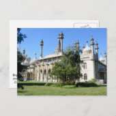 Brighton Pavilion England Briefkaart (Voorkant / Achterkant)