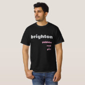 Brighton Pebbles Rock Pier M T-shirt (Voorkant volledig)