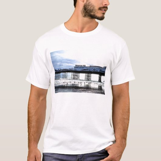 Brighton Pier -2 T-shirt (Voorkant)