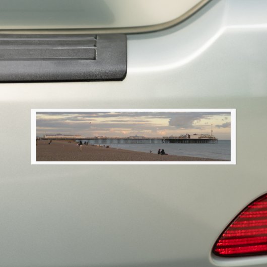 Brighton Pier Bumpersticker (Op auto)