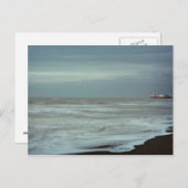 brighton pier en zee briefkaart (Voorkant / Achterkant)