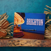 Brighton Pier - Mooi! Fotoplaat (Zijkant)