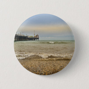 Brighton pier ronde button 5,7 cm