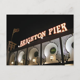 Brighton Pier, Sussex, Verenigd Koninkrijk Briefkaart