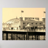 Brighton Pier UK Poster (Voorkant)