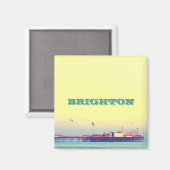 Brighton pier, Verenigd Koninkrijk Magneet (Voorkant / Achterkant)