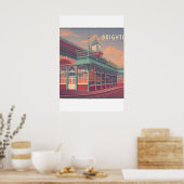Brighton Travel Poster (Cuisine)