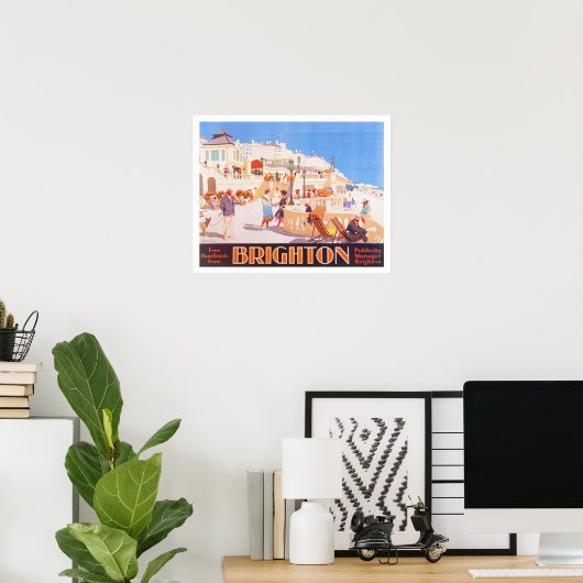  Brighton Travel poster (Thuiskantoor)