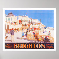 Brighton Travel poster