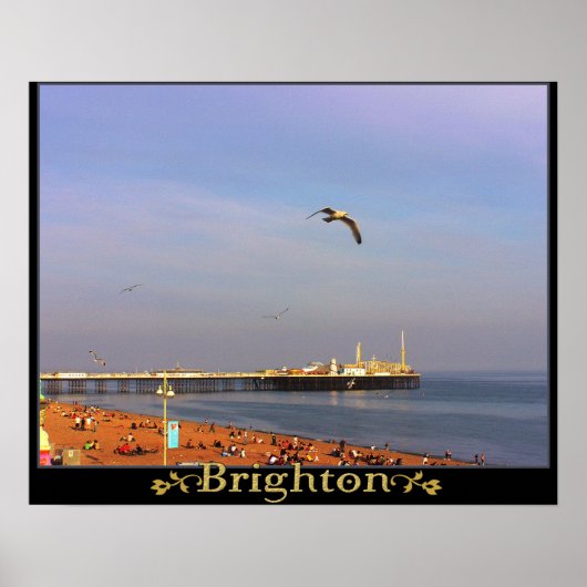 Brighton Uitzichten (UK) Poster (Voorkant)
