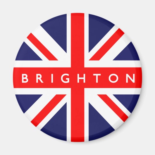 Brighton UK Flag Magneet (Voorkant)