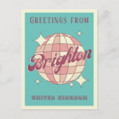 Brighton Verenigd Koninkrijk England Holiday Brief Briefkaart (Voorkant)